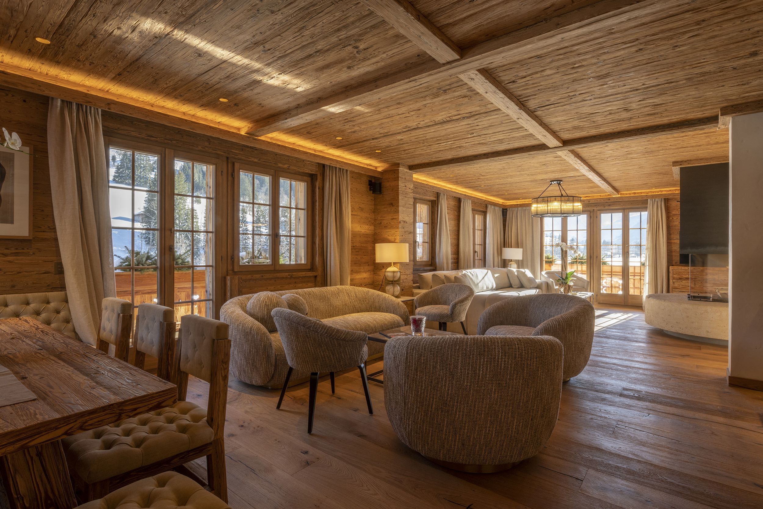 Aménagement Intérieur by Arnold Reuteler Holzbau AG Gstaad