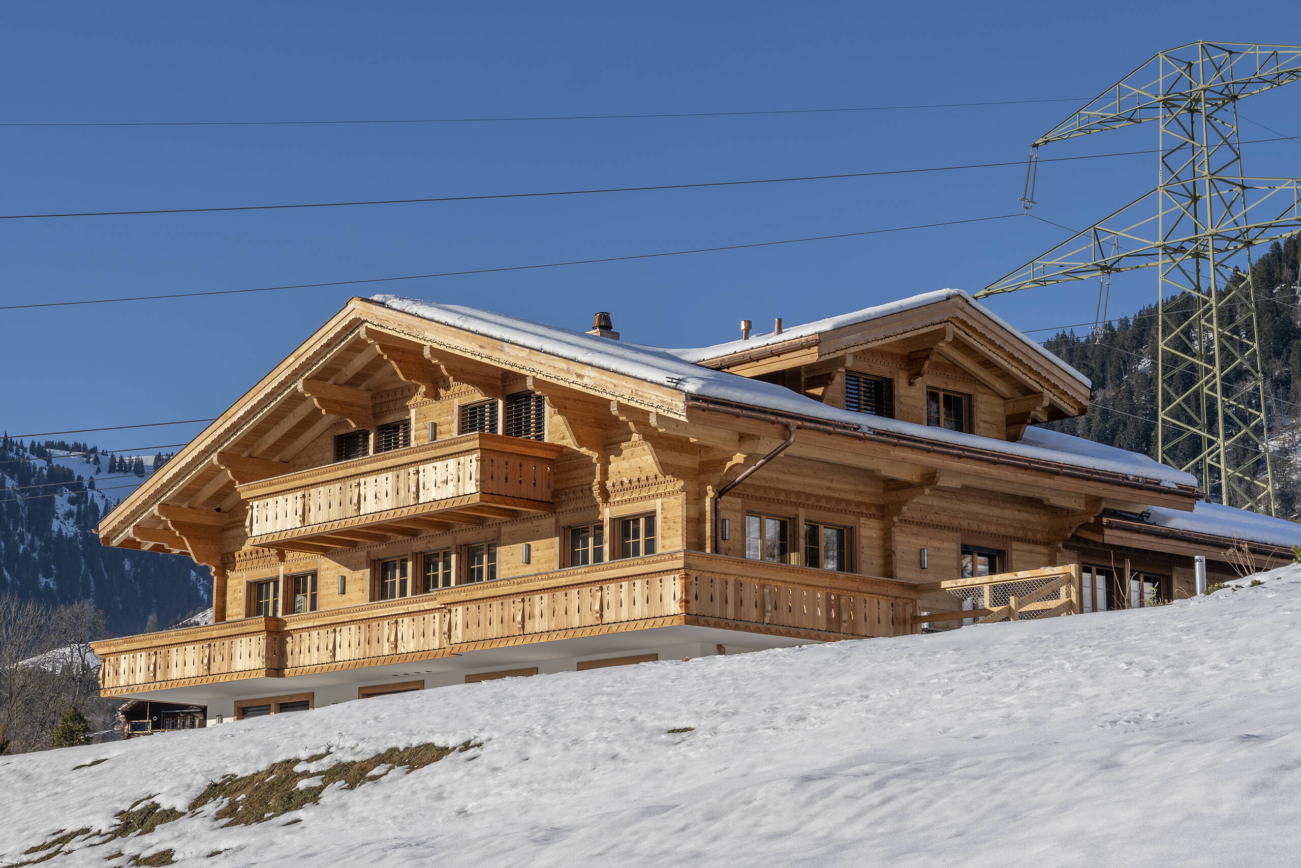 Element Construction by Arnold Reuteler Holzbau AG Gstaad